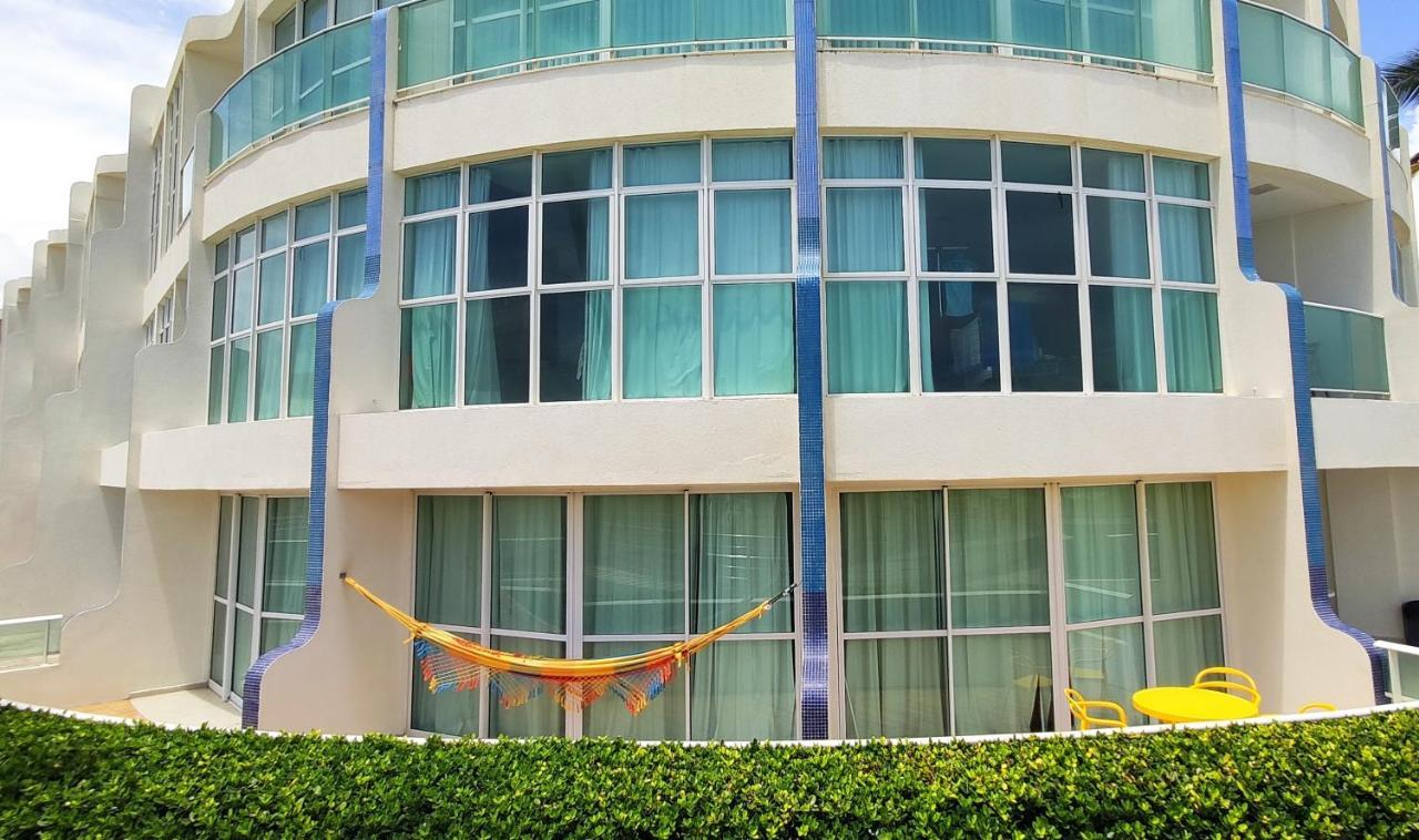 Ferienwohnung Areias do Mar Sunset - Apê Frente Mar Pet Friendly Barra de São Miguel Exterior foto