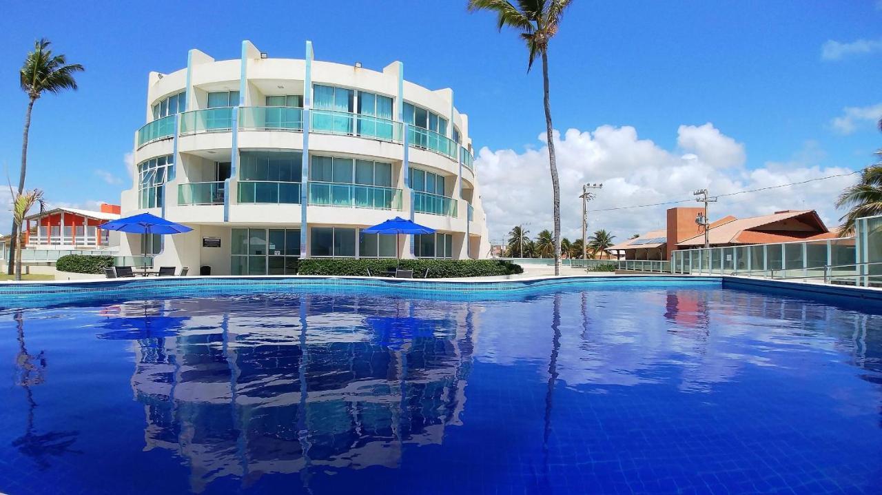 Ferienwohnung Areias do Mar Sunset - Apê Frente Mar Pet Friendly Barra de São Miguel Exterior foto