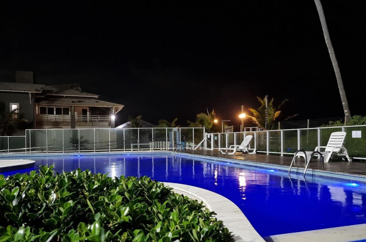 Ferienwohnung Areias do Mar Sunset - Apê Frente Mar Pet Friendly Barra de São Miguel Exterior foto