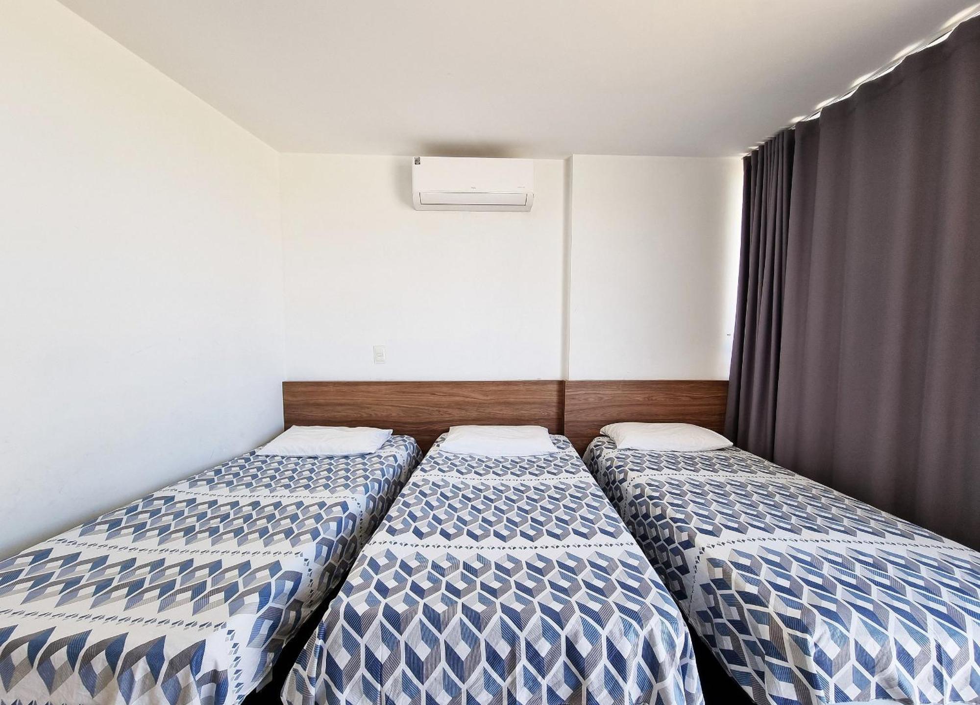 Ferienwohnung Areias do Mar Sunset - Apê Frente Mar Pet Friendly Barra de São Miguel Exterior foto